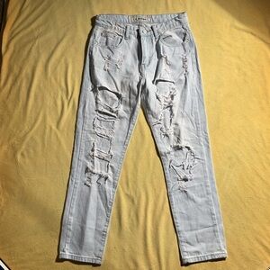 Women’s Blue i Jeans With Rips - Medium